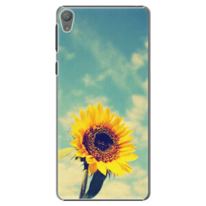 Plastové puzdro iSaprio - Sunflower 01 - Sony Xperia E5