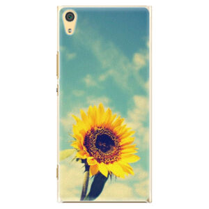 Plastové puzdro iSaprio - Sunflower 01 - Sony Xperia XA1 Ultra