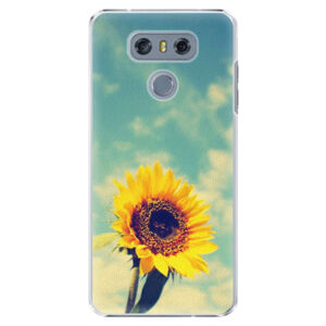 Plastové puzdro iSaprio - Sunflower 01 - LG G6 (H870)