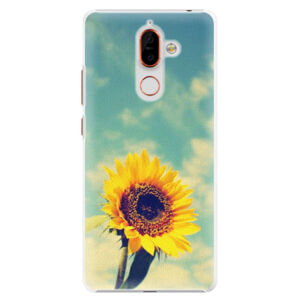 Plastové puzdro iSaprio - Sunflower 01 - Nokia 7 Plus