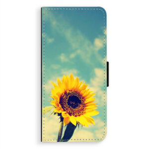 Flipové puzdro iSaprio - Sunflower 01 - Samsung Galaxy A8 Plus
