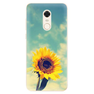 Silikónové puzdro iSaprio - Sunflower 01 - Xiaomi Redmi 5 Plus