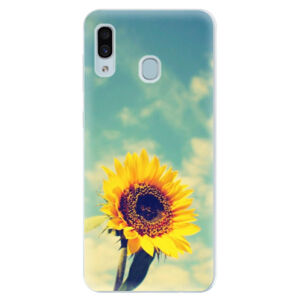 Silikónové puzdro iSaprio - Sunflower 01 - Samsung Galaxy A30