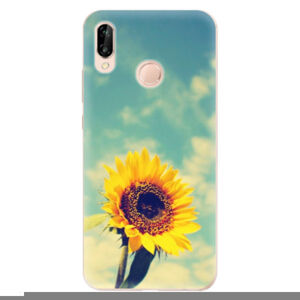 Odolné silikónové puzdro iSaprio - Sunflower 01 - Huawei P20 Lite
