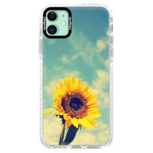 Silikónové puzdro Bumper iSaprio - Sunflower 01 - iPhone 11