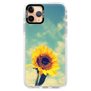 Silikónové puzdro Bumper iSaprio - Sunflower 01 - iPhone 11 Pro