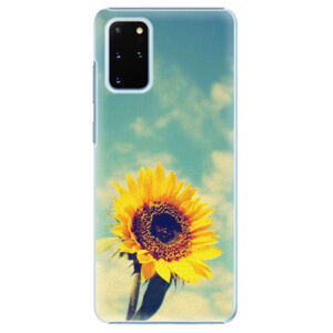 Plastové puzdro iSaprio - Sunflower 01 - Samsung Galaxy S20+
