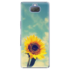 Plastové puzdro iSaprio - Sunflower 01 - Sony Xperia 10 Plus