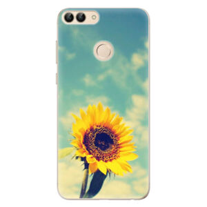 Odolné silikónové puzdro iSaprio - Sunflower 01 - Huawei P Smart