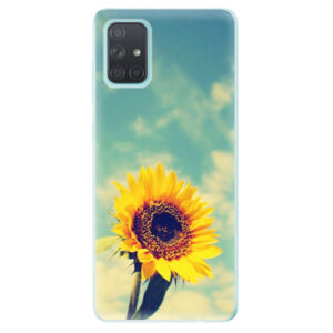 Odolné silikónové puzdro iSaprio - Sunflower 01 - Samsung Galaxy A71
