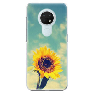 Plastové puzdro iSaprio - Sunflower 01 - Nokia 7.2