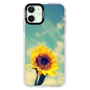 Silikónové puzdro Bumper iSaprio - Sunflower 01 - iPhone 12 mini