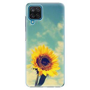 Plastové puzdro iSaprio - Sunflower 01 - Samsung Galaxy A12
