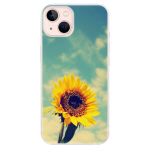 Odolné silikónové puzdro iSaprio - Sunflower 01 - iPhone 13