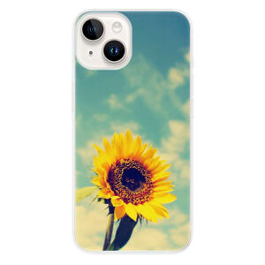 Odolné silikónové puzdro iSaprio - Sunflower 01 - iPhone 15 Plus