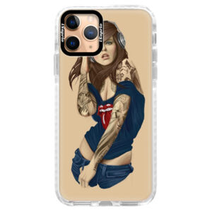 Silikónové puzdro Bumper iSaprio - Girl 03 - iPhone 11 Pro