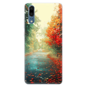 Silikónové puzdro iSaprio - Autumn 03 - Huawei P20