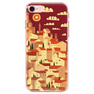 Plastové puzdro iSaprio - Mountain City - iPhone 7