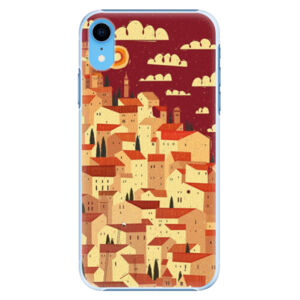 Plastové puzdro iSaprio - Mountain City - iPhone XR