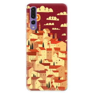 Silikónové puzdro iSaprio - Mountain City - Huawei P20 Pro