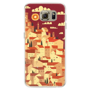 Silikónové puzdro iSaprio - Mountain City - Samsung Galaxy S6 Edge