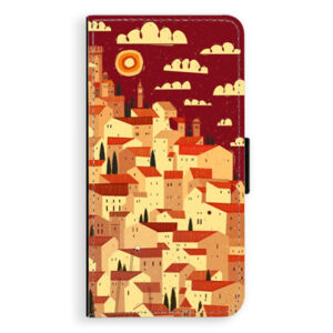 Flipové puzdro iSaprio - Mountain City - iPhone XS Max