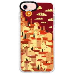 Silikónové púzdro Bumper iSaprio - Mountain City - iPhone 7