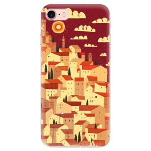 Odolné silikónové puzdro iSaprio - Mountain City - iPhone 7