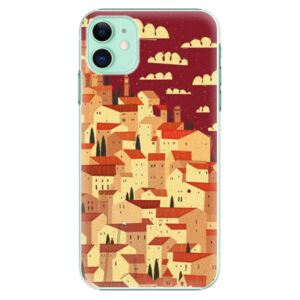 Plastové puzdro iSaprio - Mountain City - iPhone 11