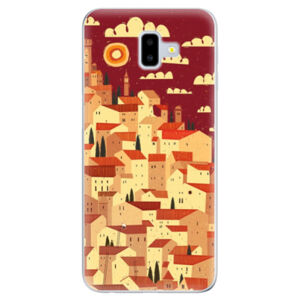 Odolné silikónové puzdro iSaprio - Mountain City - Samsung Galaxy J6+