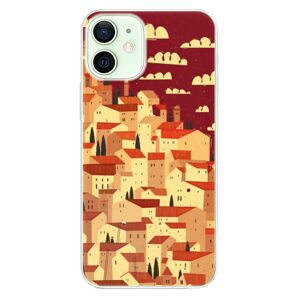 Odolné silikónové puzdro iSaprio - Mountain City - iPhone 12 mini