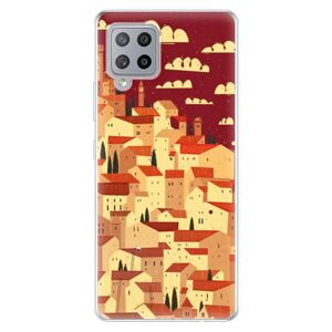 Odolné silikónové puzdro iSaprio - Mountain City - Samsung Galaxy A42