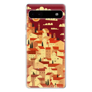 Odolné silikónové puzdro iSaprio - Mountain City - Google Pixel 6a 5G