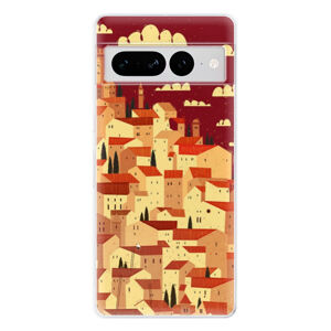 Odolné silikónové puzdro iSaprio - Mountain City - Google Pixel 7 Pro 5G