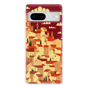 Odolné silikónové puzdro iSaprio - Mountain City - Google Pixel 7 5G