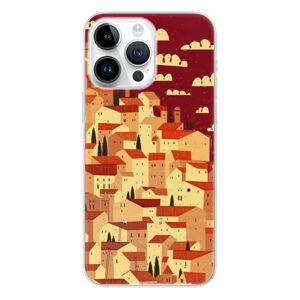 Odolné silikónové puzdro iSaprio - Mountain City - iPhone 15 Pro Max