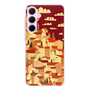 Odolné silikónové puzdro iSaprio - Mountain City - Samsung Galaxy A35 5G