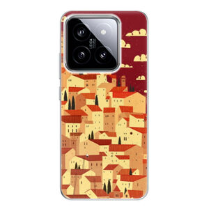 Odolné silikónové puzdro iSaprio - Mountain City - Xiaomi 14
