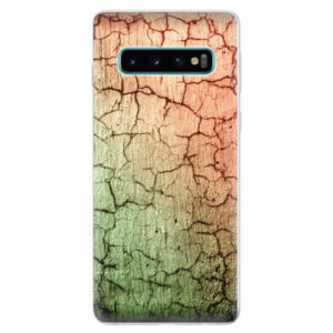 Odolné silikonové pouzdro iSaprio - Cracked Wall 01 - Samsung Galaxy S10