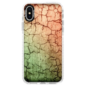 Silikónové púzdro Bumper iSaprio - Cracked Wall 01 - iPhone X
