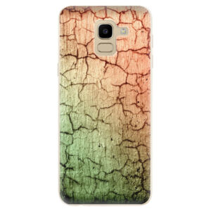 Odolné silikónové puzdro iSaprio - Cracked Wall 01 - Samsung Galaxy J6