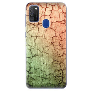 Odolné silikónové puzdro iSaprio - Cracked Wall 01 - Samsung Galaxy M21