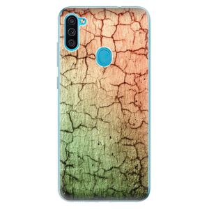 Odolné silikónové puzdro iSaprio - Cracked Wall 01 - Samsung Galaxy M11