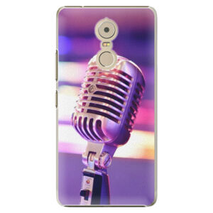 Plastové puzdro iSaprio - Vintage Microphone - Lenovo K6 Note