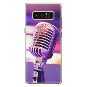 Plastové puzdro iSaprio - Vintage Microphone - Samsung Galaxy Note 8