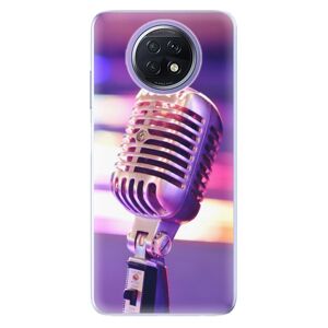 Odolné silikónové puzdro iSaprio - Vintage Microphone - Xiaomi Redmi Note 9T