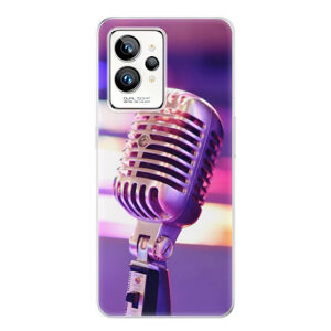Odolné silikónové puzdro iSaprio - Vintage Microphone - Realme GT 2 Pro