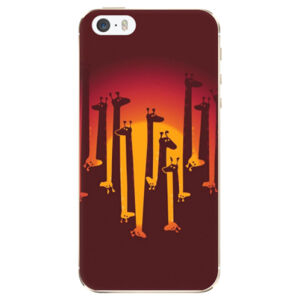 Odolné silikónové puzdro iSaprio - Giraffe 01 - iPhone 5/5S/SE