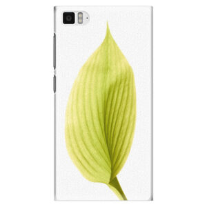 Plastové puzdro iSaprio - Green Leaf - Xiaomi Mi3