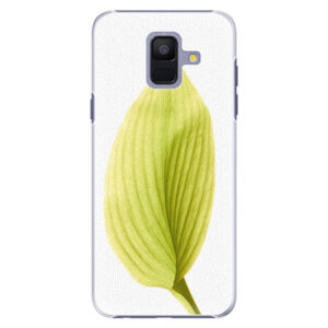 Plastové puzdro iSaprio - Green Leaf - Samsung Galaxy A6